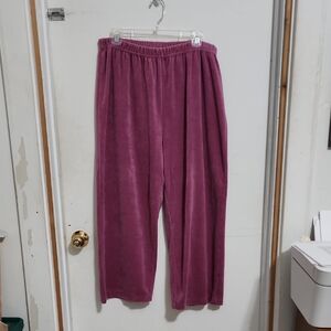 Mirror Image, Plush Lavendar Lounge Pants, Size XL